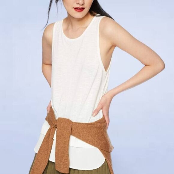 J. Crew Mercantile Women's Flowy Tank Top - Size Extra Large - Picture 1 of 10